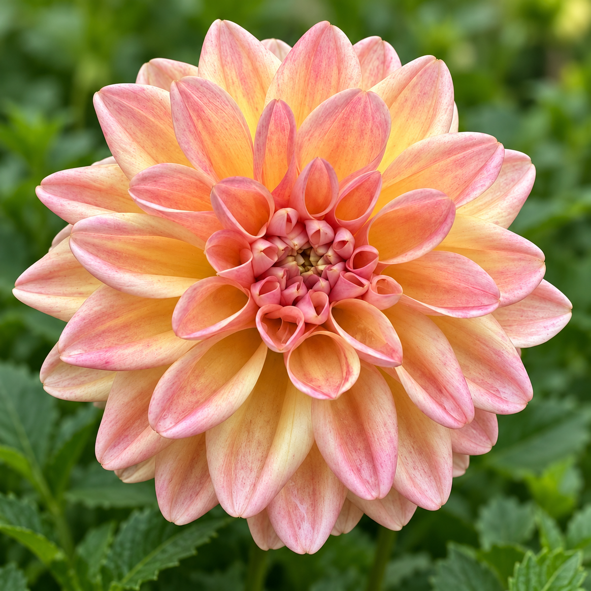 Florelie Harmony dahlia bloom at Peep & Petal Flower Farm