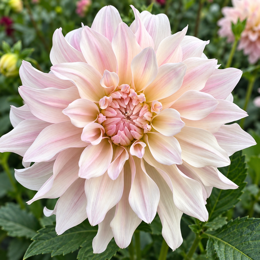 KA's Chiffon dahlia bloom
