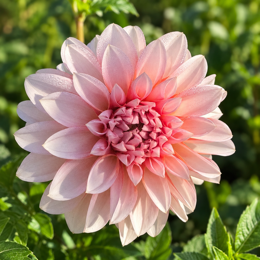 RM Baby Girl pale pink dahlia — Peep & Petal
