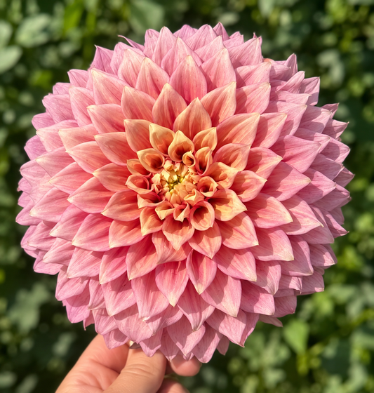 Winkie Cinnamon dahlia bloom